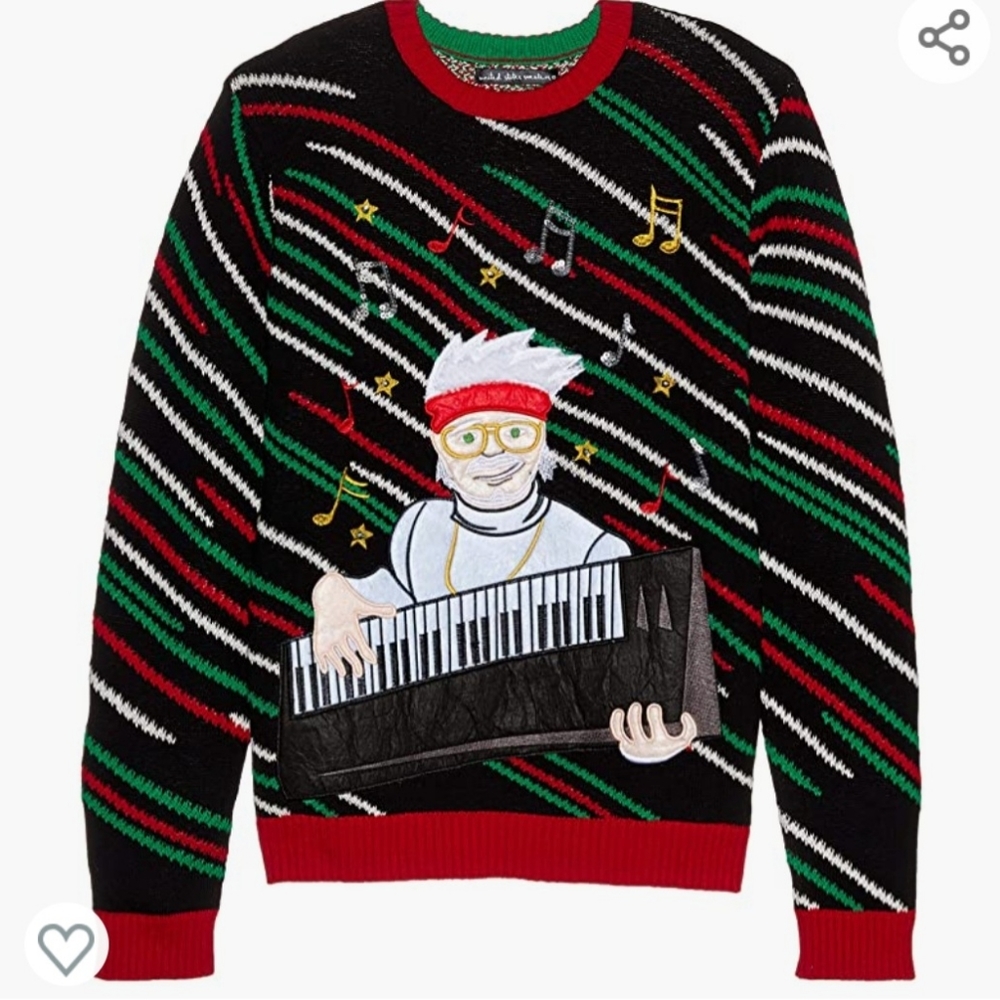 Blizzard Bay Men's Ugly Christmas Sweater Santa
